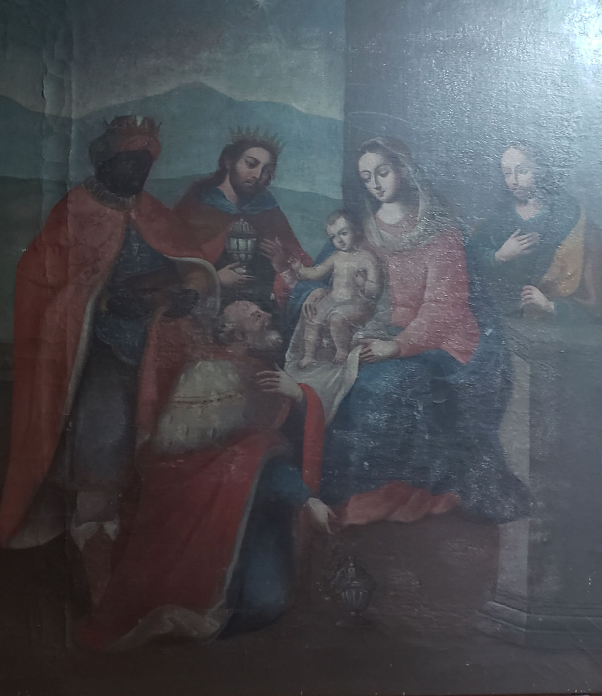 Adoration 3 Kings - 19th century