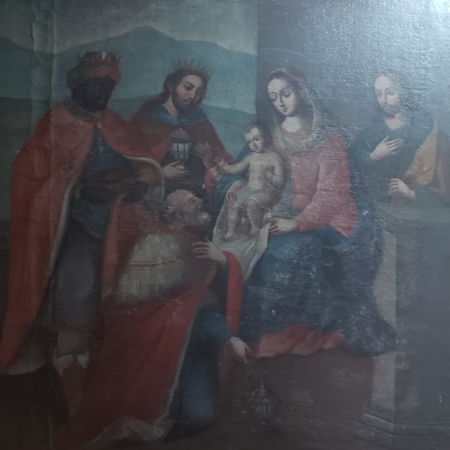 Adoration 3 Kings - 19th century